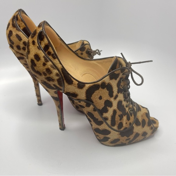 Christian Louboutin Lady Derby 120 ankle booties, lace up | 41 - Picture 1 of 14